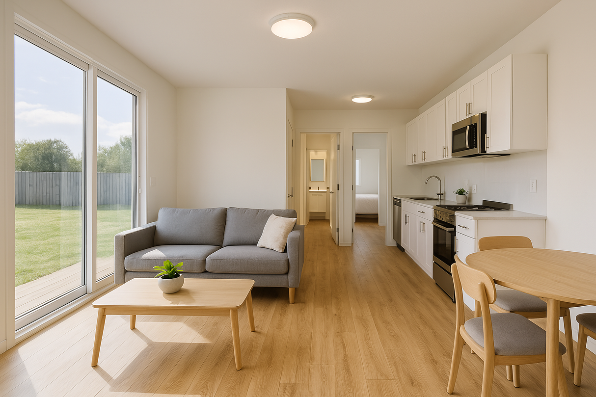 MUSKSHOME NEXUS – Modern 3-Bedroom, 2-Bath Modular Home (600 sqft)